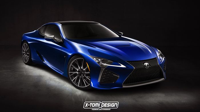 Бъдещият Lexus LC F може да има V8 с двойно турбо и 600 к.с